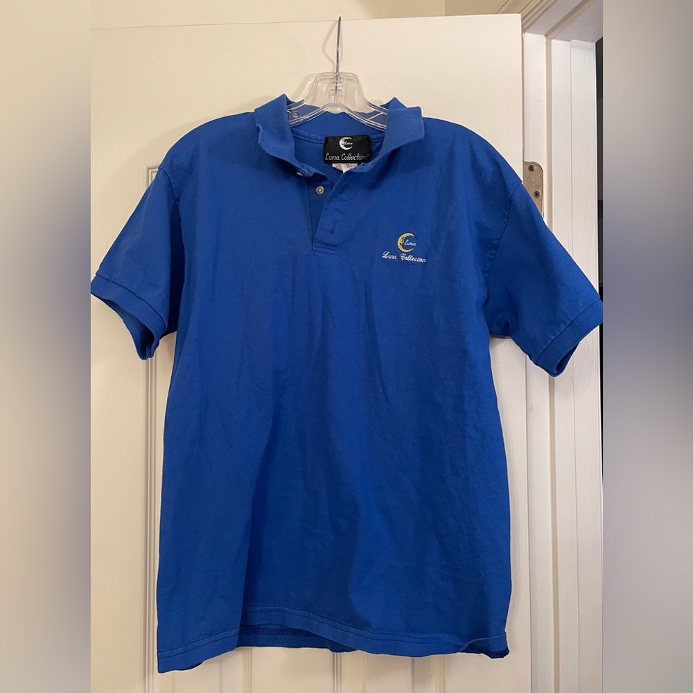Luna Collection polo shirt, blue